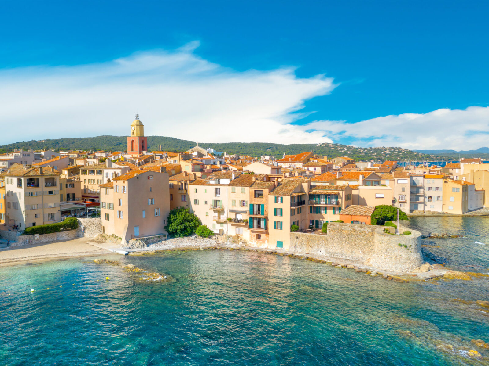 View,Of,The,City,Of,Saint-tropez,,Provence,,Cote,D’azur,,A